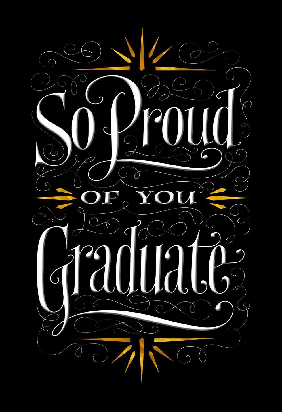 So Proud of You Graduation Card