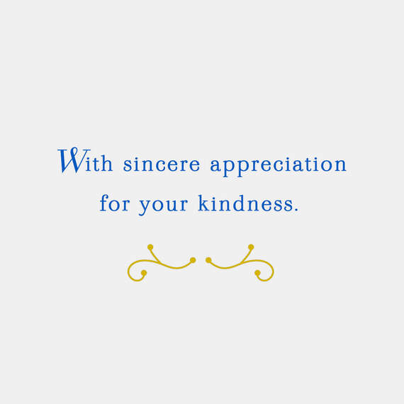 Appreciate Your Kindness Thank-You Card, , large image number 2