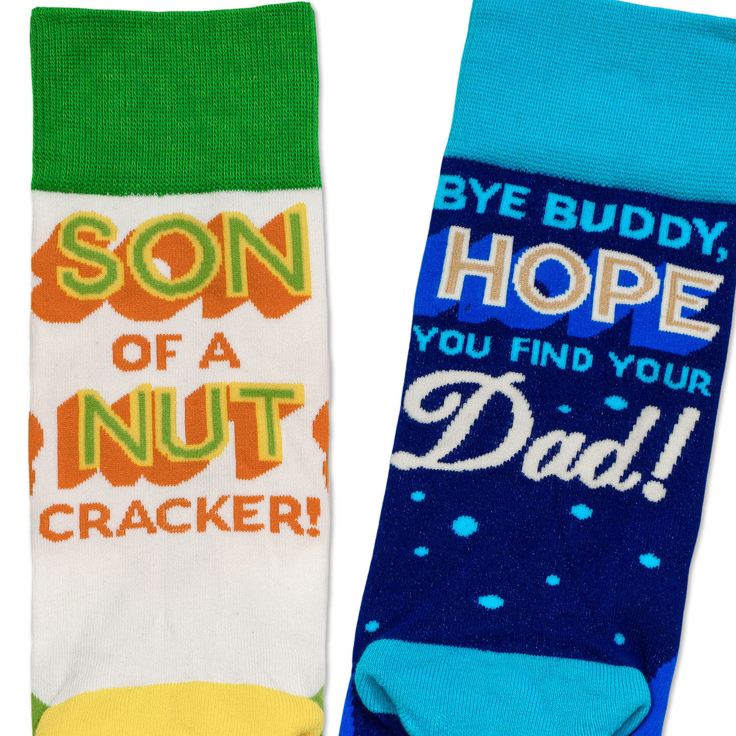 Buddy the Elf and Narwhal Christmas Socks upclose view image number 4
