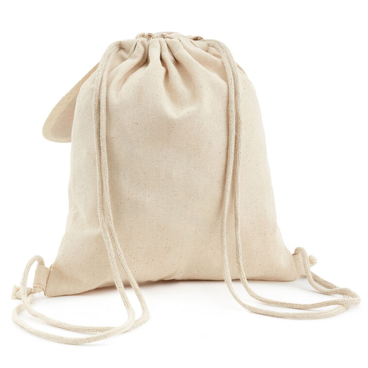 Spring Plaid Canvas Easter Bunny Gift Bag  image number 6