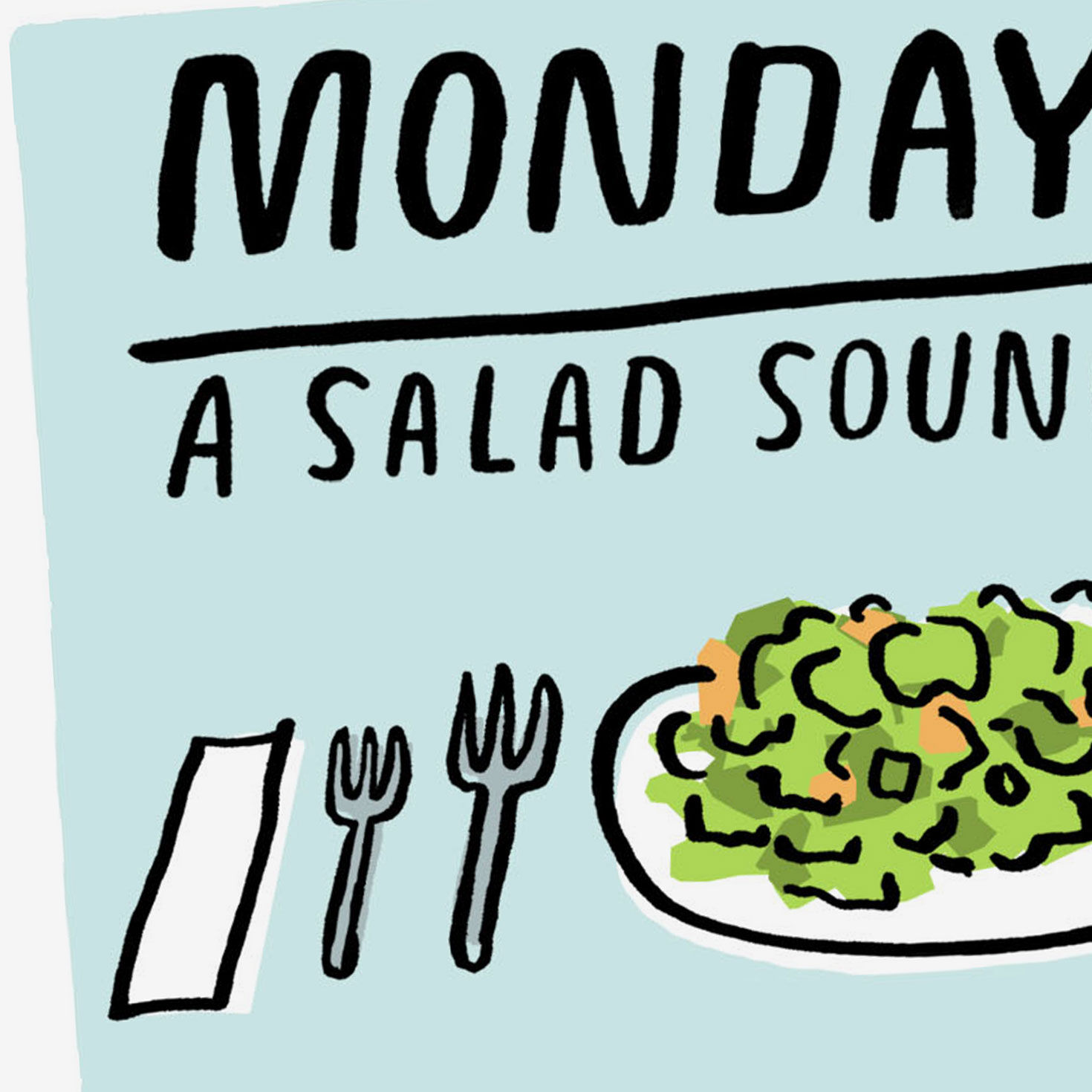 Melted Cheese Funny Birthday Card Card Front Detail image number 4