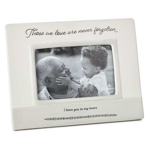 Never Forgotten Memorial Picture Frame, 4x6, 