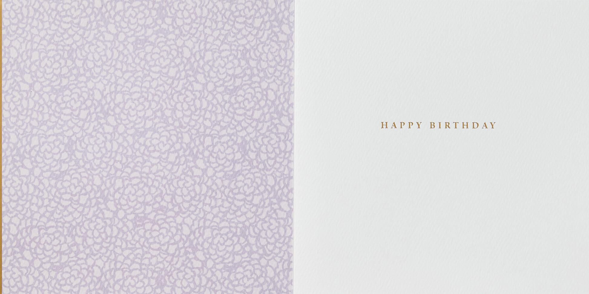 Flower Blooms Beautiful Life Birthday Card