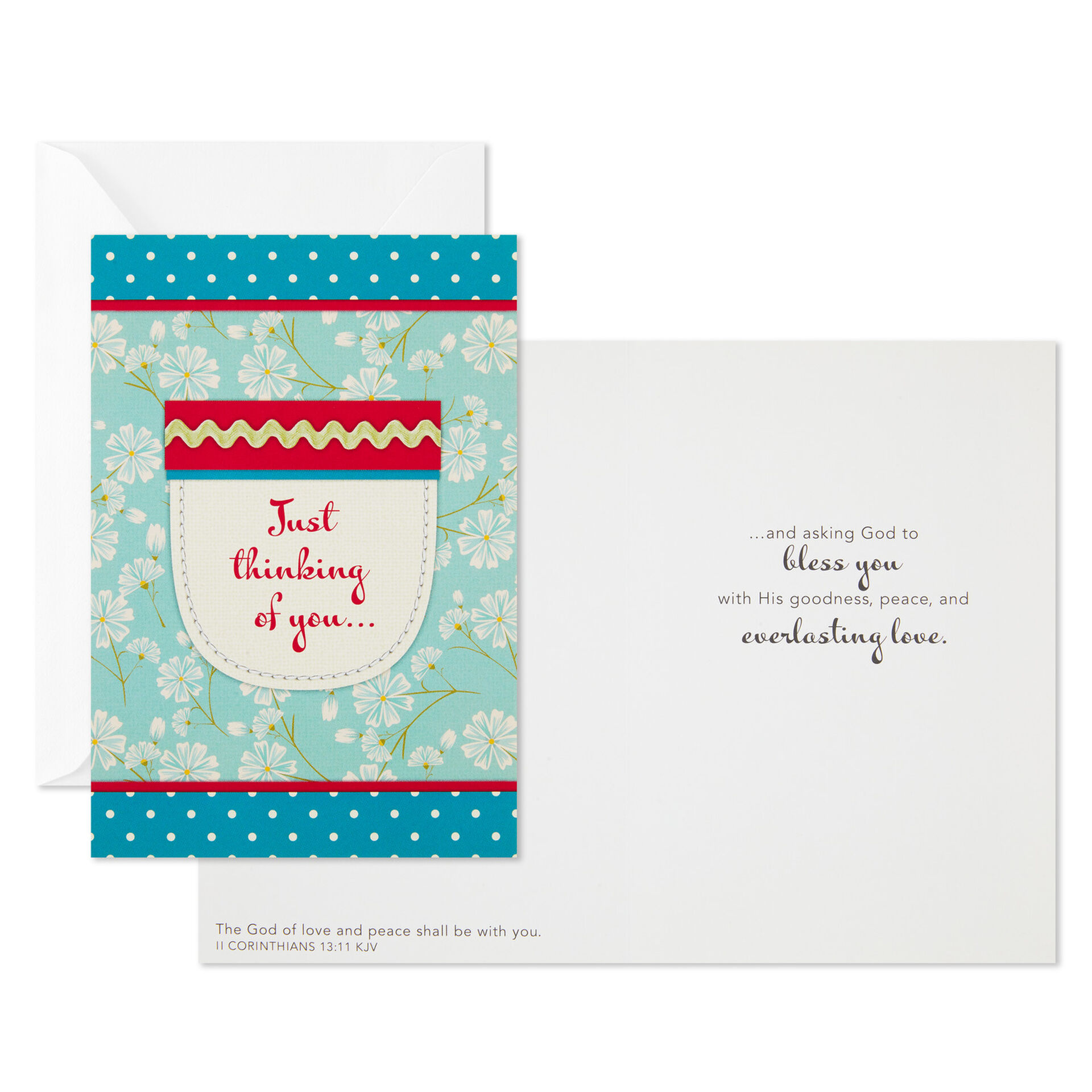 Pocket Prints Assorted Religious Thinking of You Cards, Box of 12