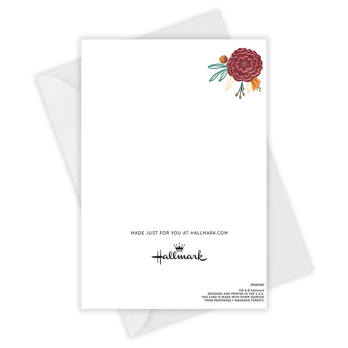 Fall Bouquet Thankful Custom Thanksgiving Card - Greeting Cards | Hallmark