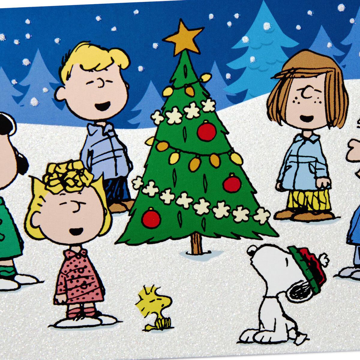 Peanuts® Gang Caroling Christmas Cards, Box of 16 Boxed Cards Hallmark