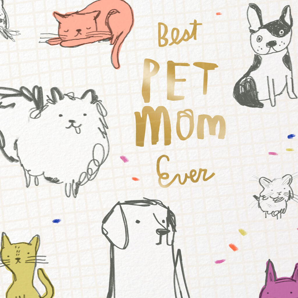 Best Pet Mom Ever Card Greeting Cards Hallmark