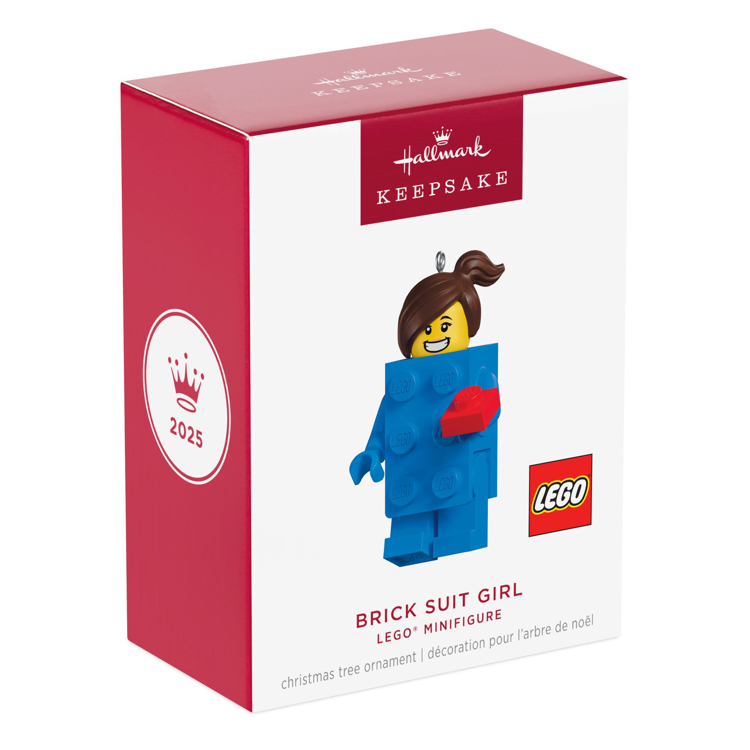 Brick Suit Girl LEGO® Minifigure Ornament for only USD 20.99 | Hallmark