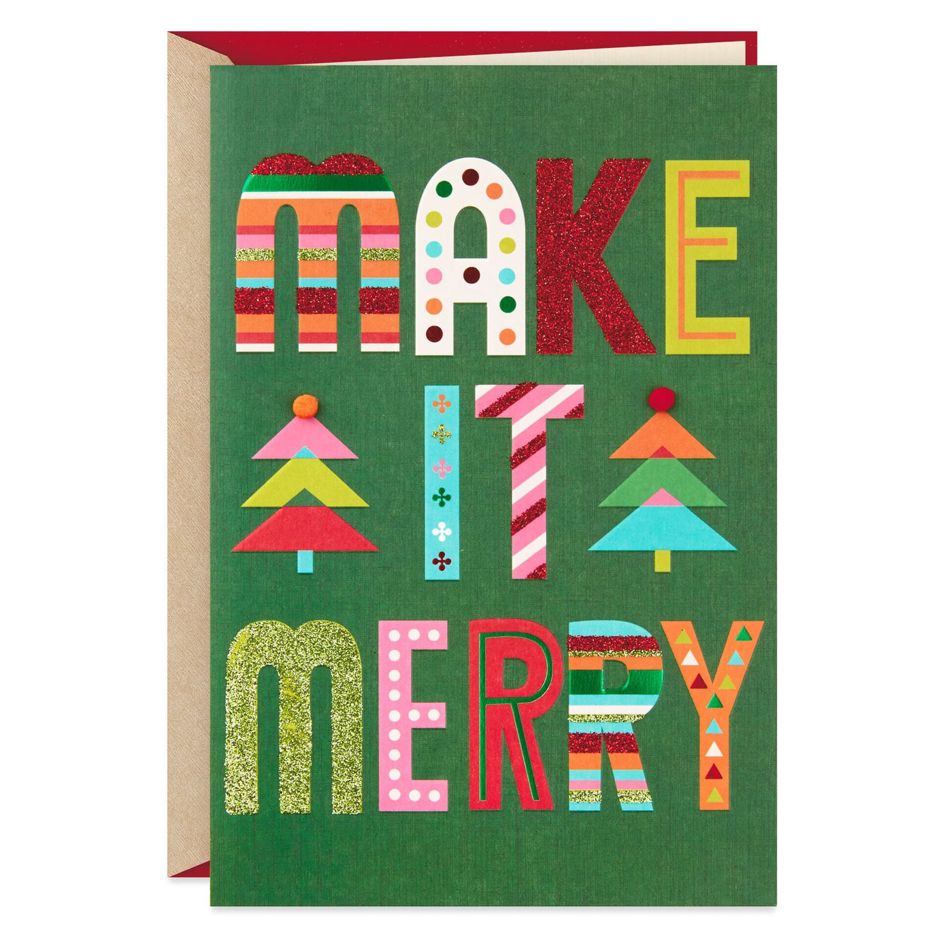 Make It Merry Christmas Card Greeting Cards Hallmark