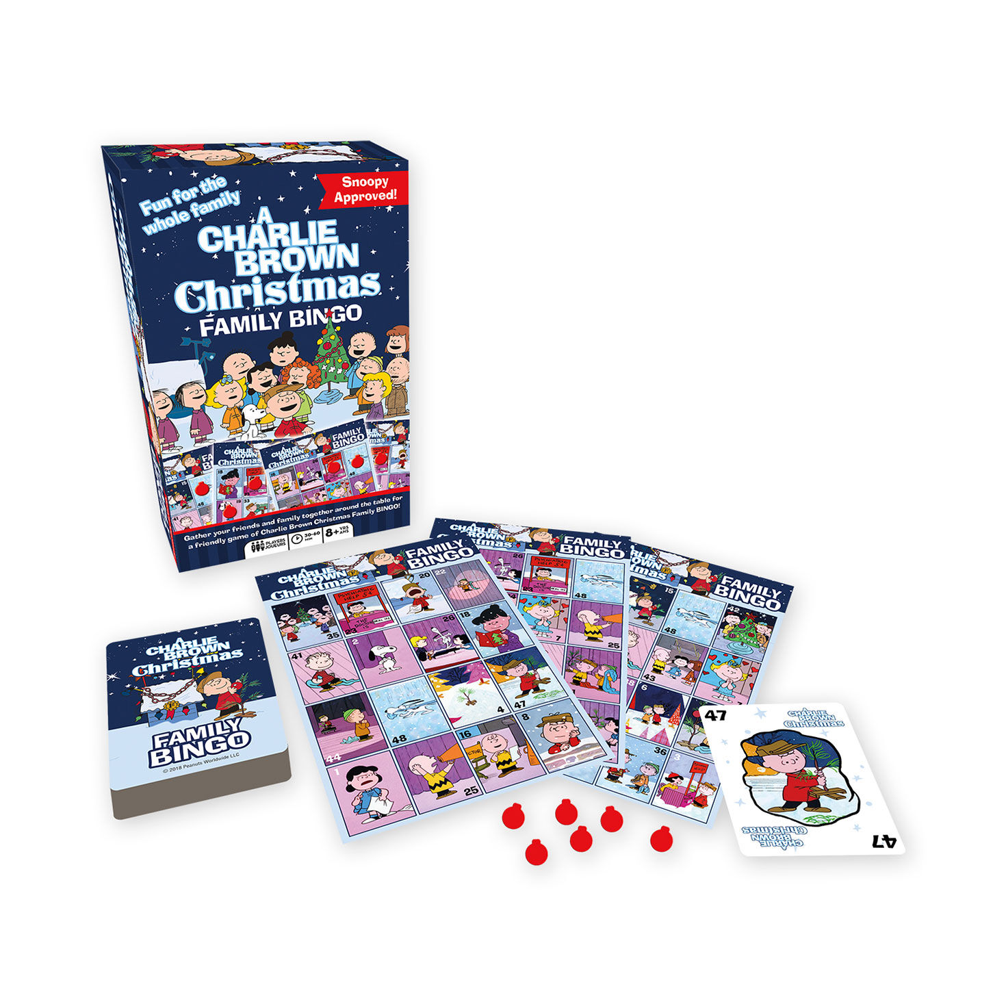 A Charlie Brown Christmas Family Bingo Game for only USD 12.99 | Hallmark