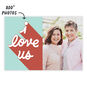Personalized Shadow Lettering Love Photo Card  image number 2