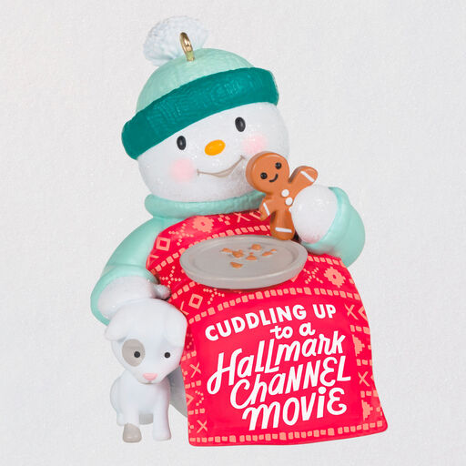 Hallmark Channel Movie Time Snowman Ornament, 