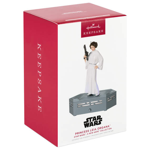 Star Wars: A New Hope™ Collection Princess Leia Organa™ Ornament With Light and Sound, , large image number 4