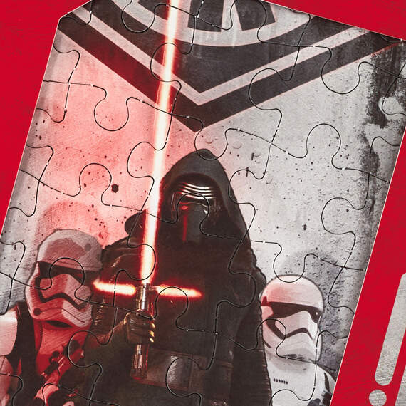 Star Wars™ Kylo Ren™ Valentine's Day Card With Puzzle, , large image number 4