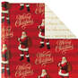 Red and Gold 3-Pack Reversible Christmas Wrapping Paper, 120 sq. ft., , large image number 4