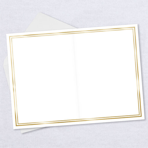Personalized Wildflowers Frame Photo Card, 