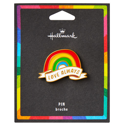 Love Always Rainbow Enamel Pin, 
