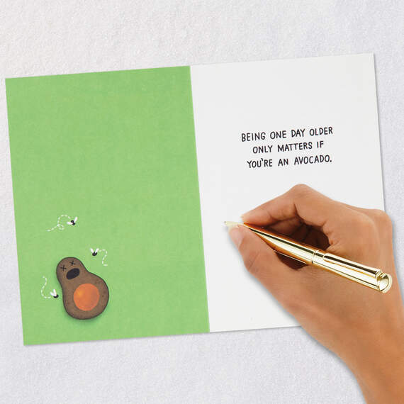 A Brief Guide to Avocados Funny Birthday Card, , large image number 6