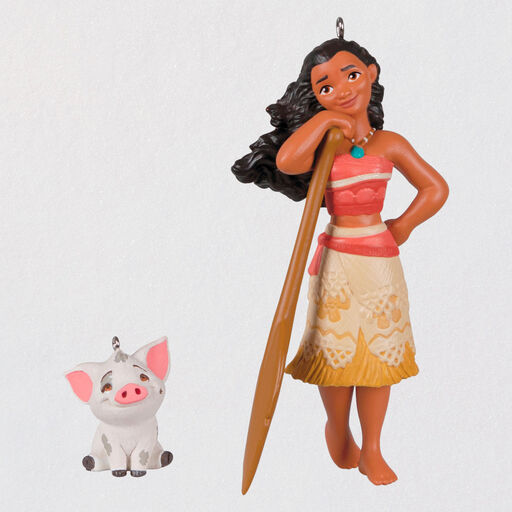 Disney Moana and Pua Ornaments, Set of 2, 
