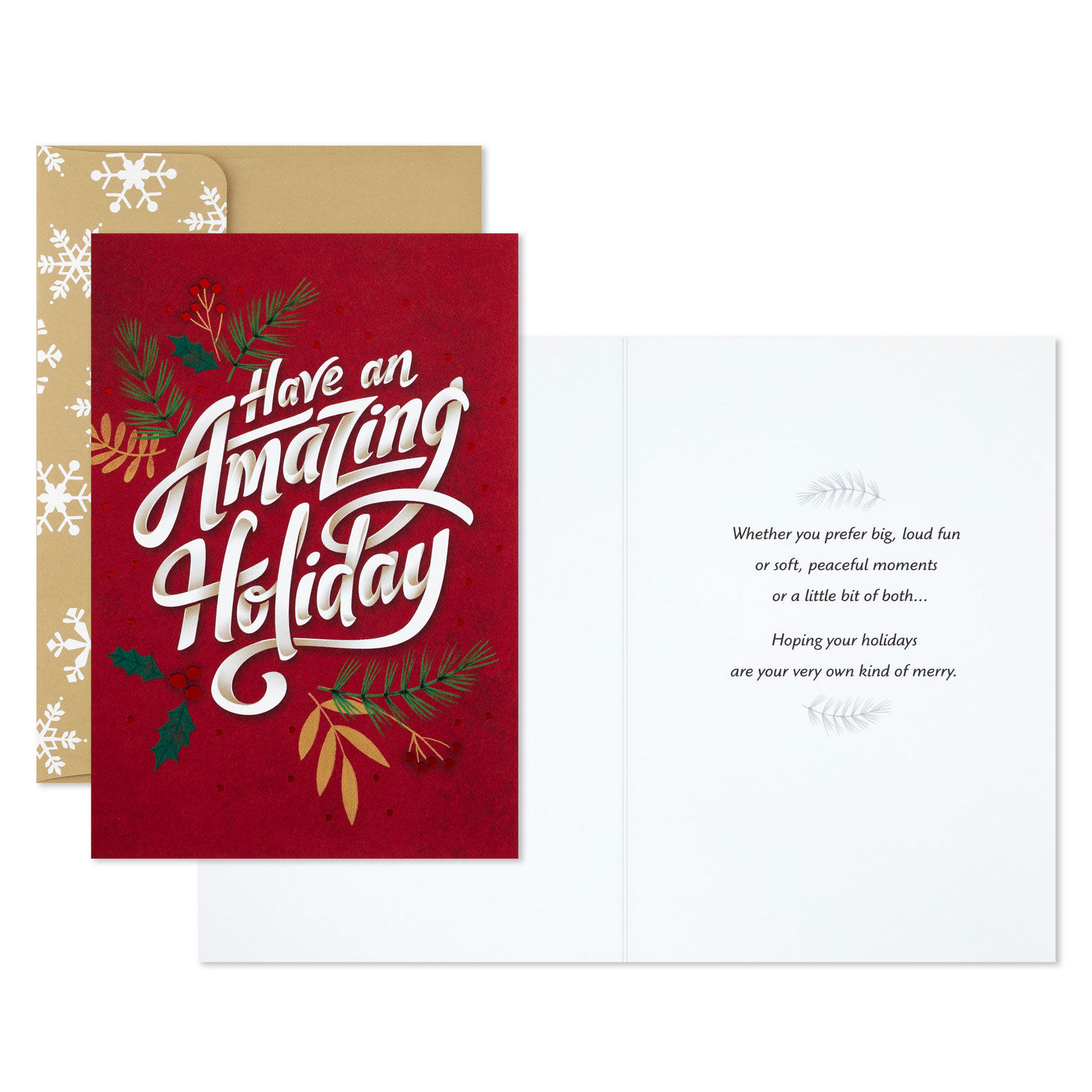 Your Own Kind of Merry  Boxed Holiday Cards, Pack of 16, , large image number 3