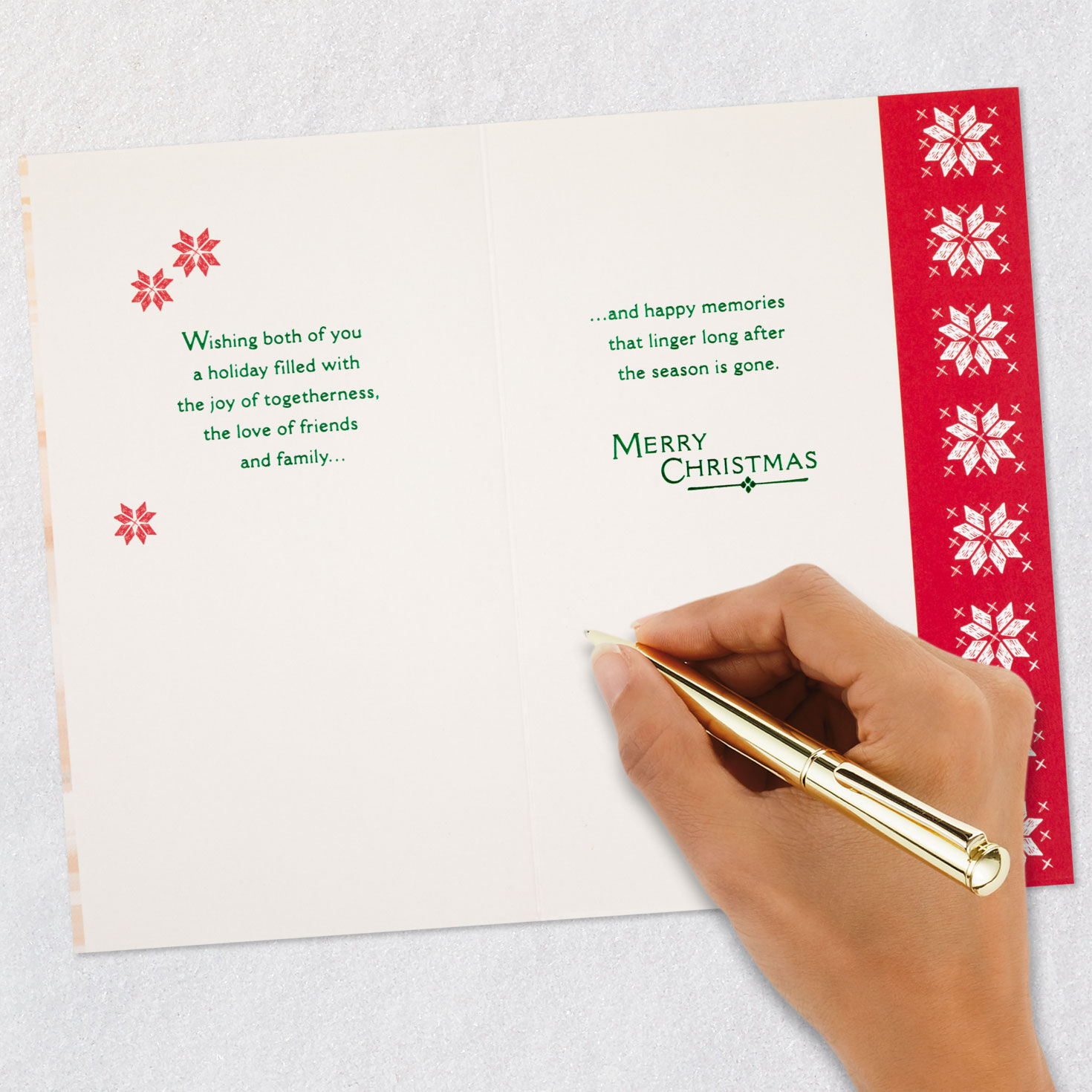 Joy, Love and Memories Christmas Card for Brother and Sister-in-Law, , large image number 7