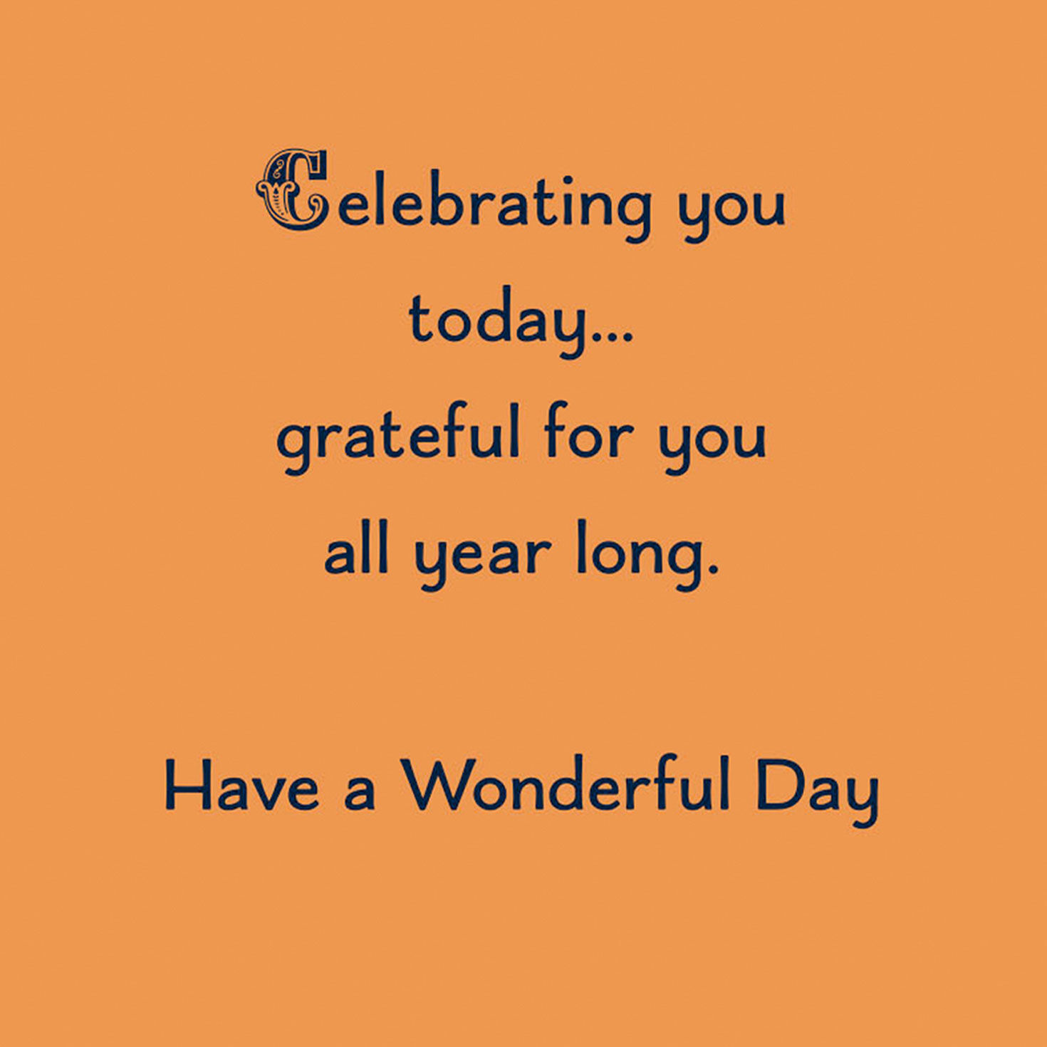 Vintage Lettering and Stripes Happy Father's Day Card Sentiment image number 2