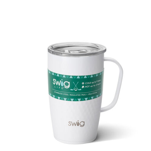 Swig Golf Partee Stainless Steel Travel Mug, 18 oz., 