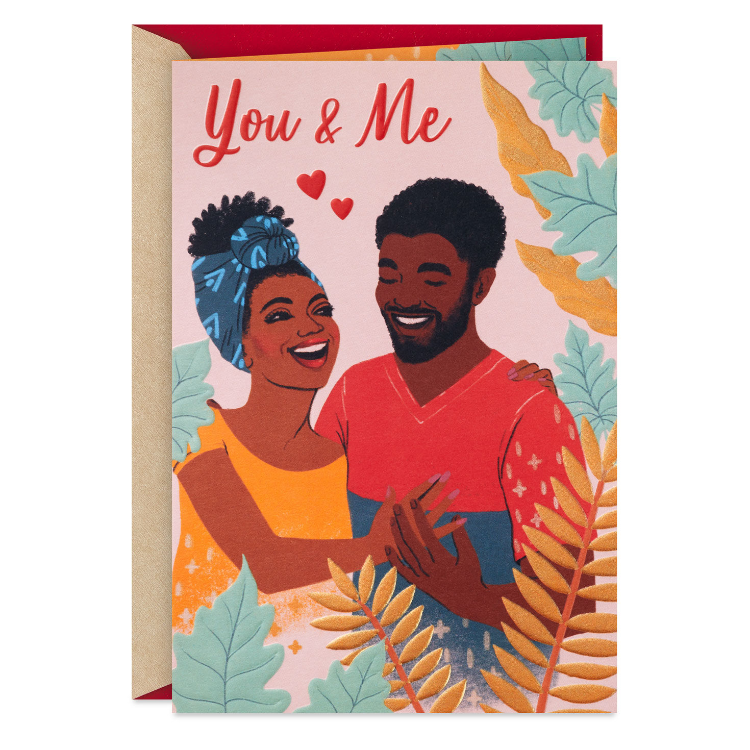 You and Me Romantic Valentine's Day Card