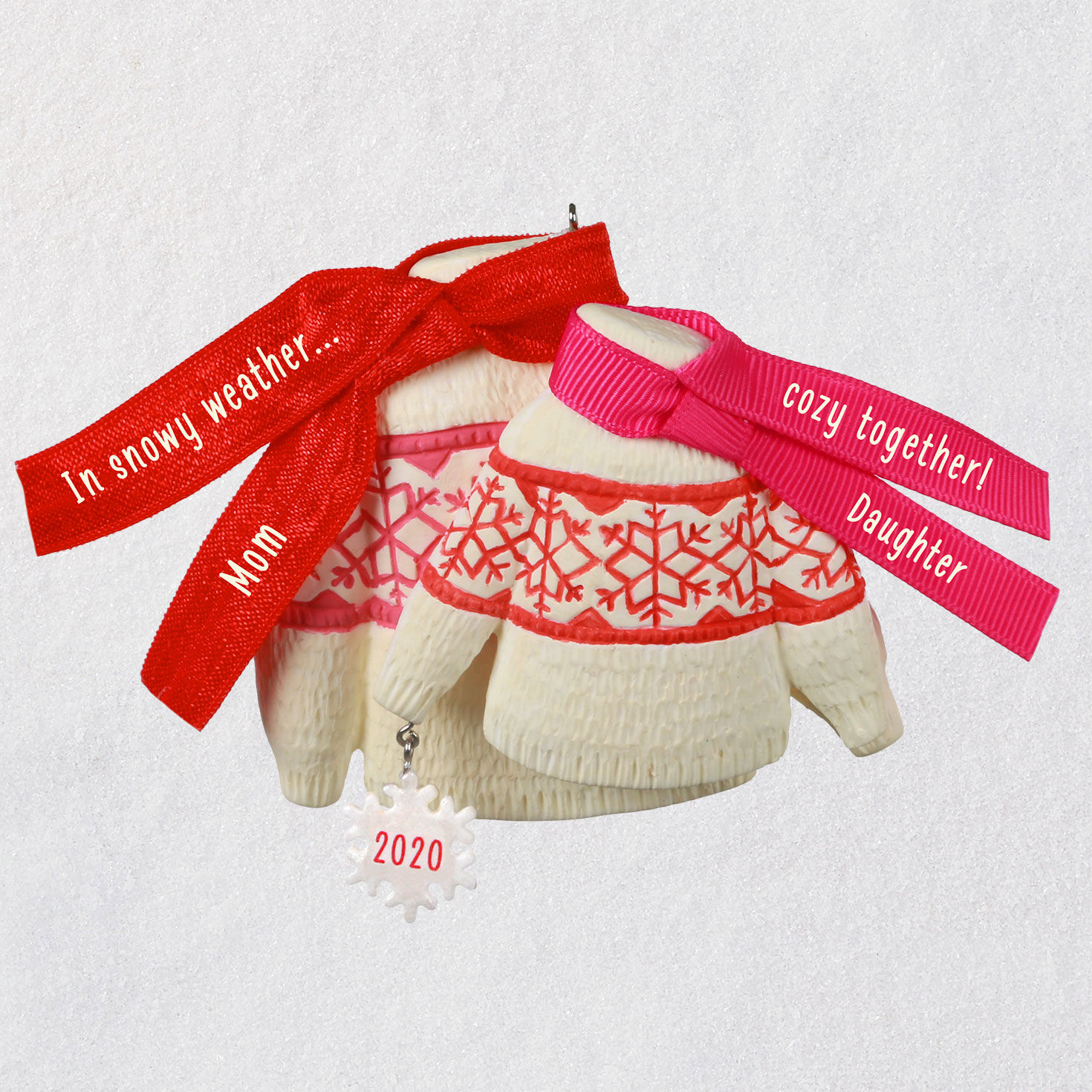 mother daughter ornament