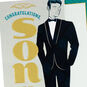 Groom in Tuxedo Son Wedding Card  image number 4