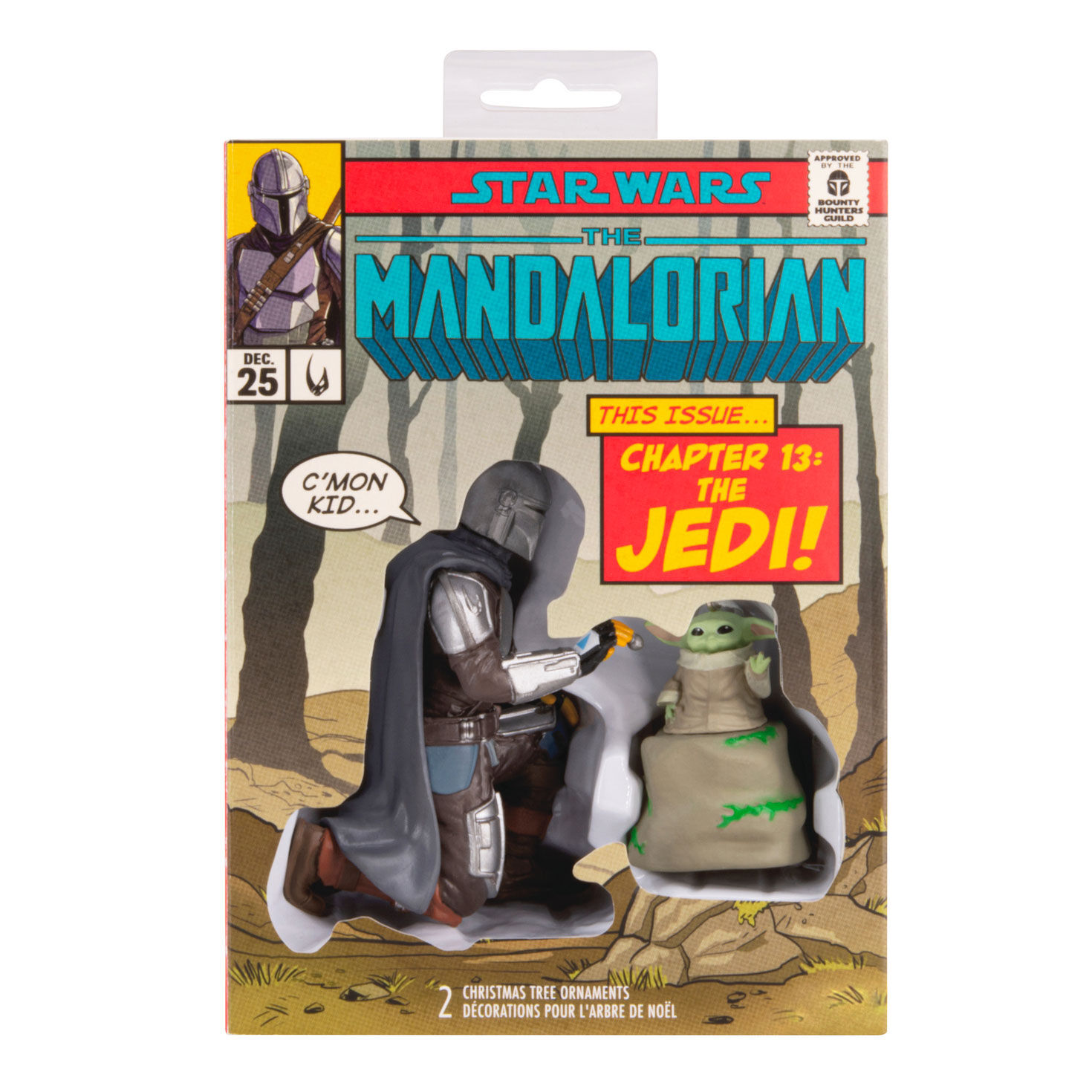 Star Wars: The Mandalorian&trade; and Grogu&trade; Hallmark Ornaments, Set of 2, , large image number 2