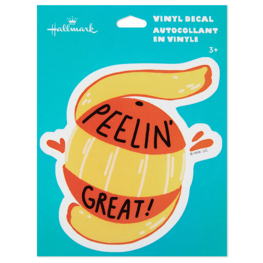 Peelin' Great Citrus Peel Vinyl Decal, 