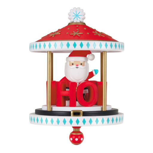 Santa-Go-Round Ornament, 