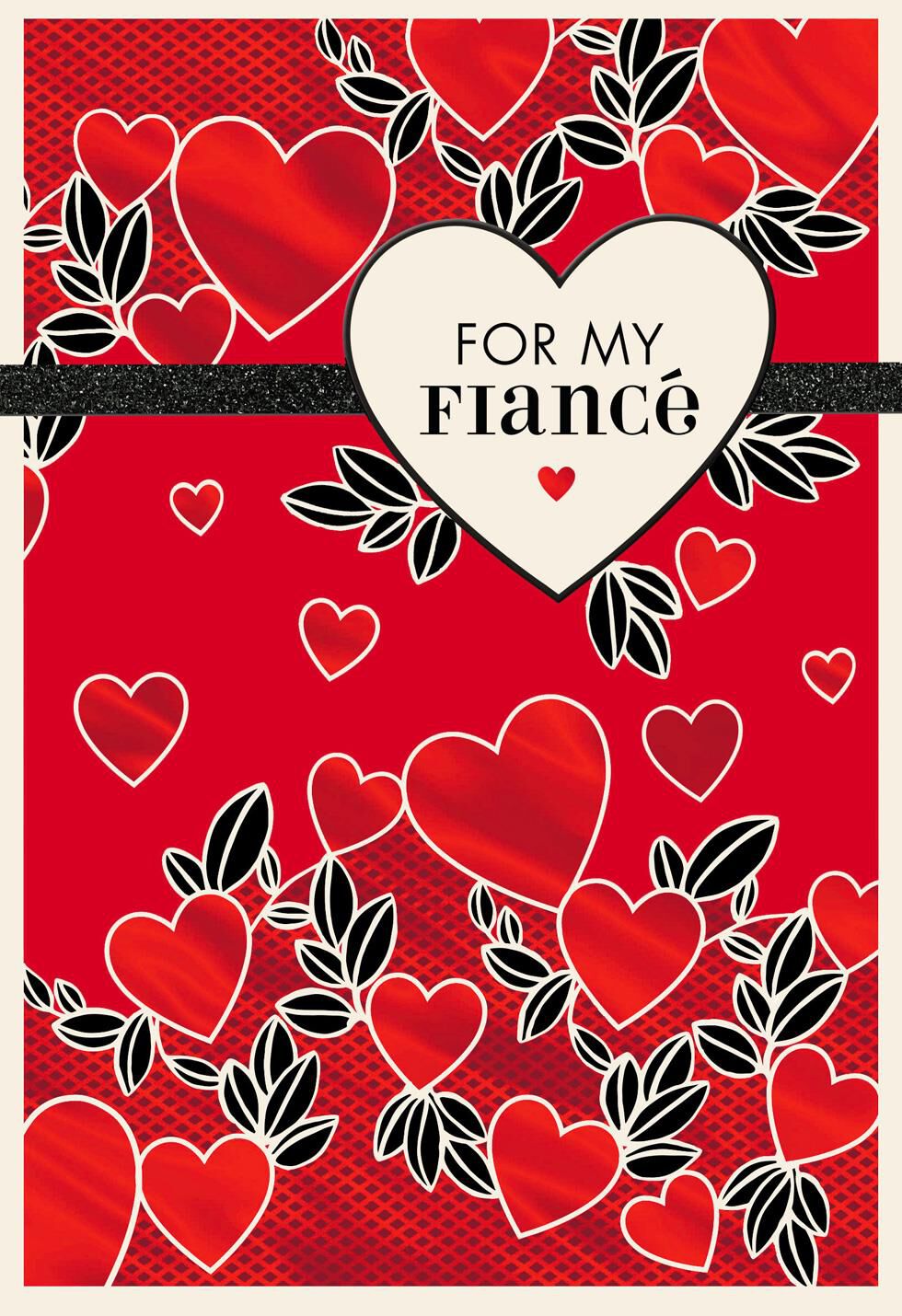 Love Forever Valentine's Day Card for Fiancé