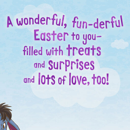 Disney Winnie the Pooh Tigger Sweet Easter Card for Grandson, 