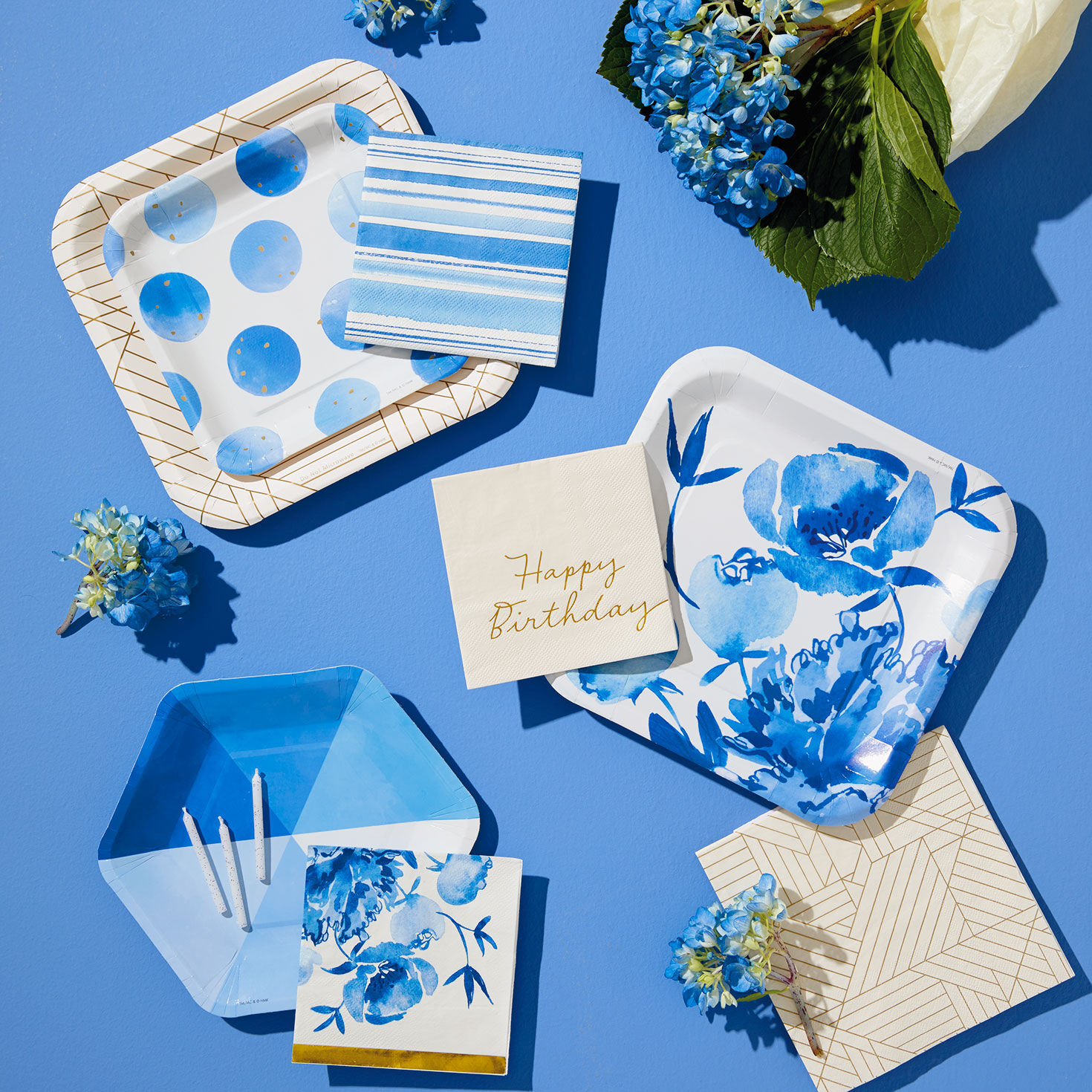 Ivory "Happy Birthday" Cocktail Napkins, Set of 16 for only USD 4.49 | Hallmark