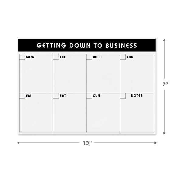 Getting Down to Business Large Memo Pad, , large image number 3