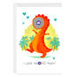 Personalized Fun Dinosaur Face Photo Card, , large image number 3