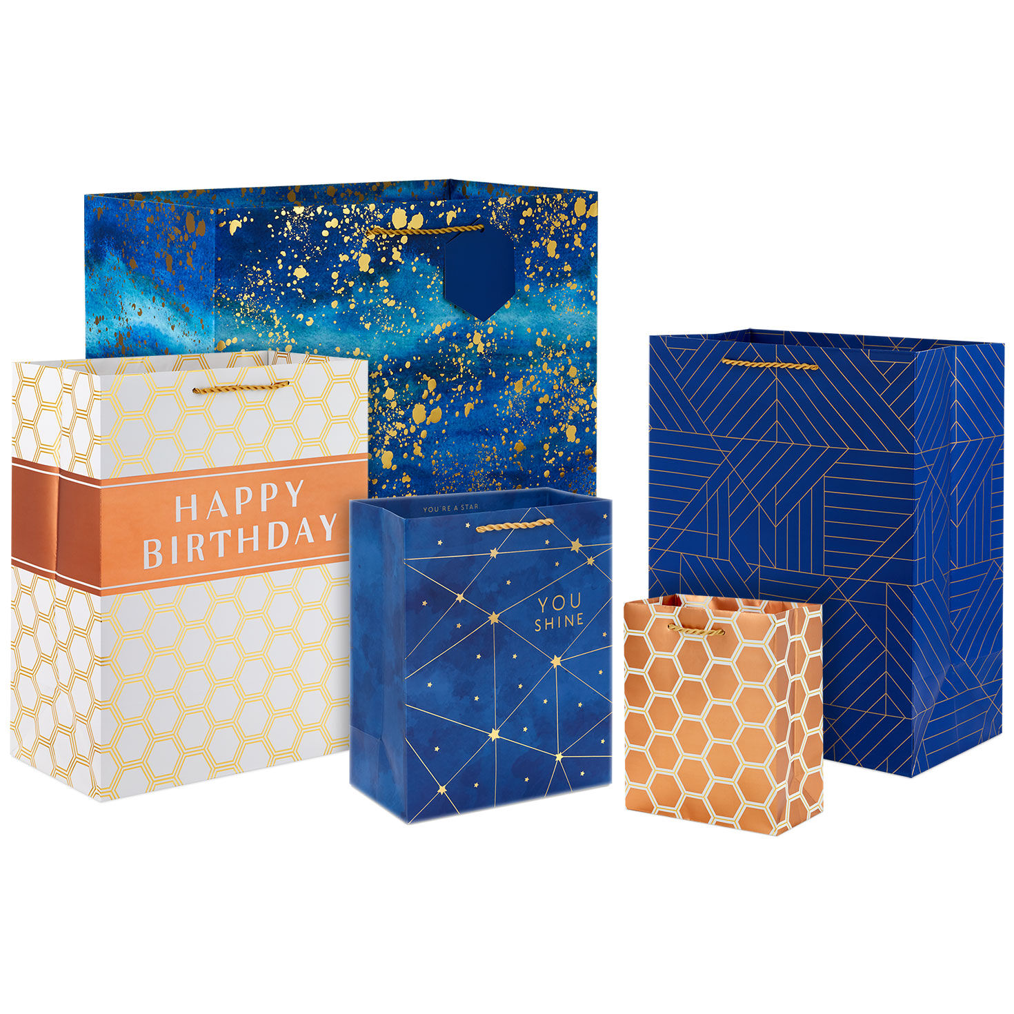 Cosmic Elements Gift Bag Collection Gift Bags Hallmark