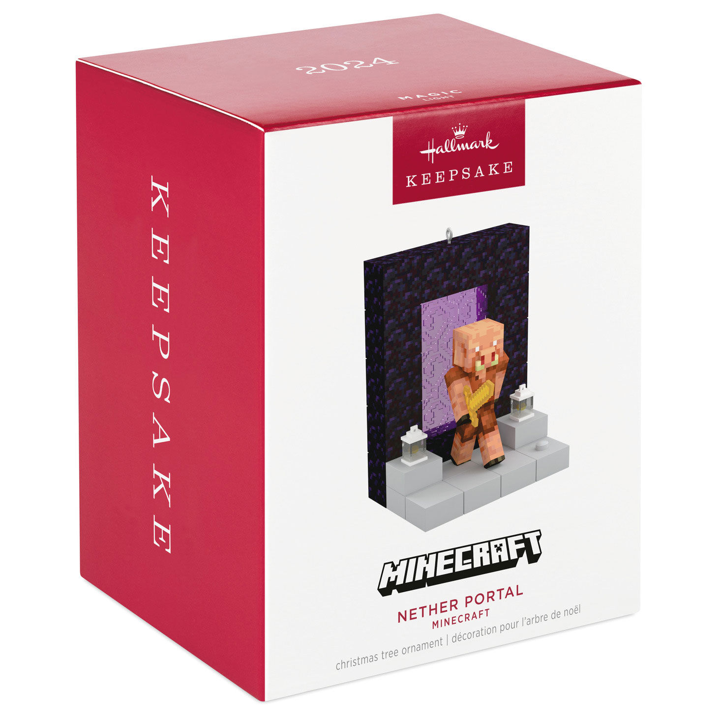 Minecraft Nether Portal Ornament With Light for only USD 24.99 | Hallmark