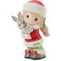 Precious Moments Every Bunny Loves a Christmas Hug 2020 Girl Figurine, 5", , large image number 1