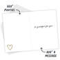 Gold Heart Folded Love Photo Card, , large image number 4
