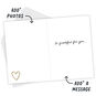 Gold Heart Custom Love Card, , large image number 4