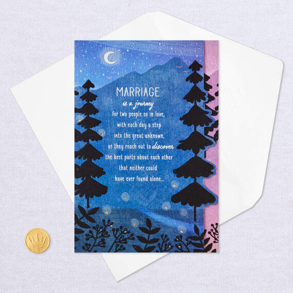 Marriage Is a Journey Anniversary Card for Couple, , large image number 5