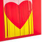 7.7" Heart Banner Medium Square Valentine's Day Gift Bag With Tissue Paper, , large image number 5