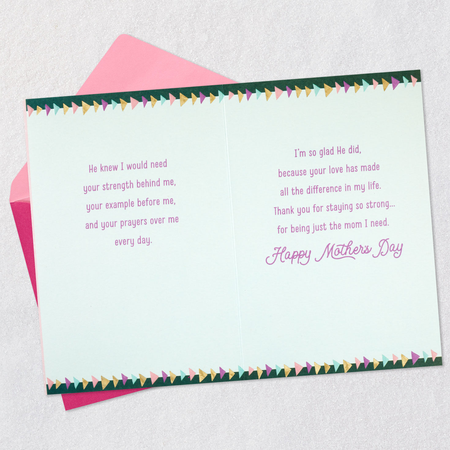 God Knew You Were the Mom I Need Mother's Day Card for Mama, , large image number 4