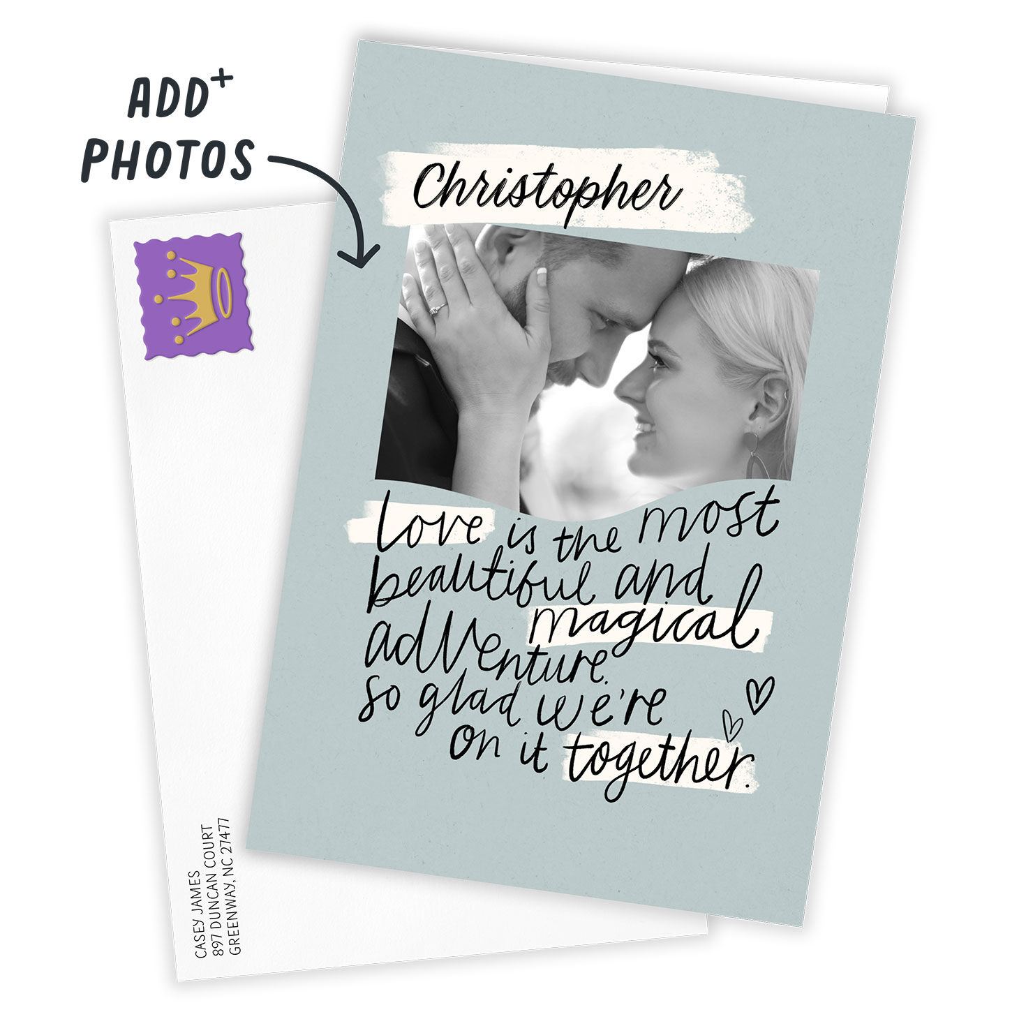 Our Love Is an Adventure Custom Birthday Card for only USD 4.99 | Hallmark