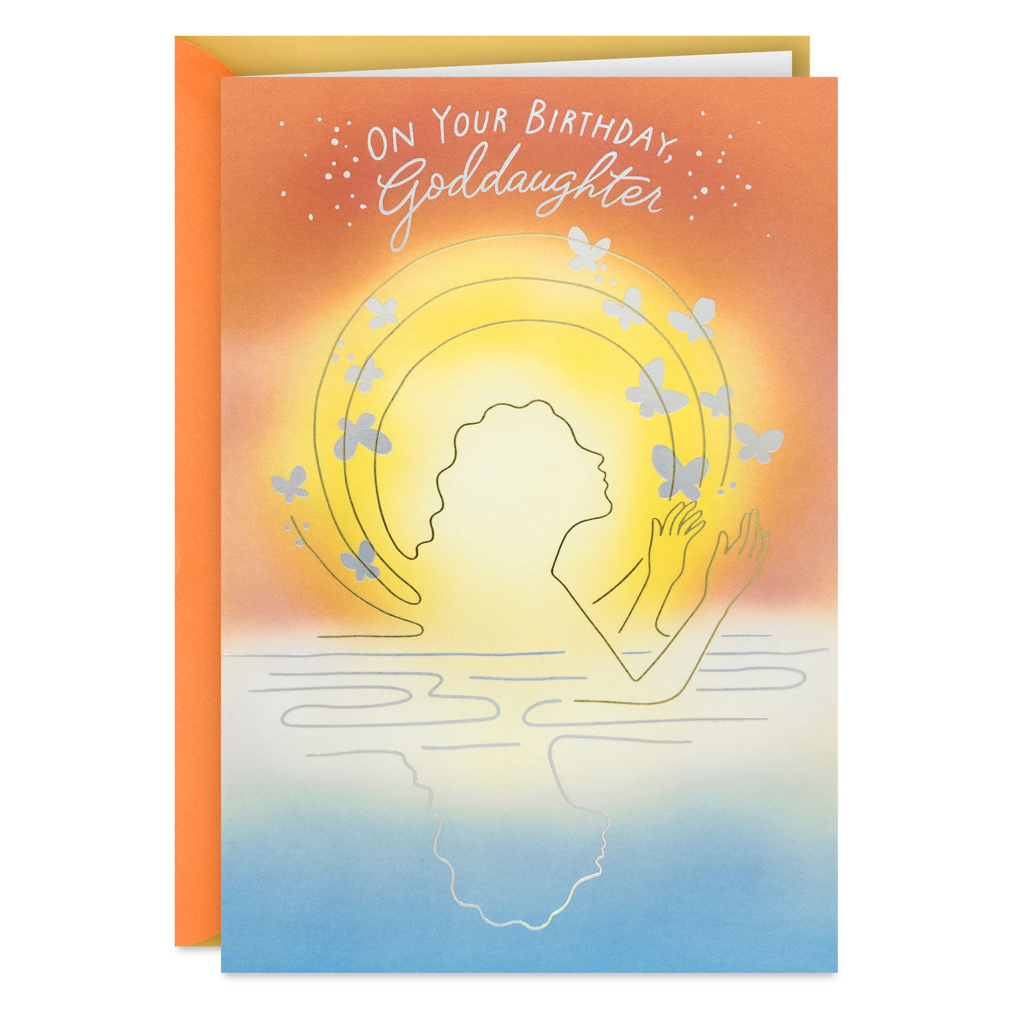 You Deserve All the Happiness Birthday Card for Goddaughter