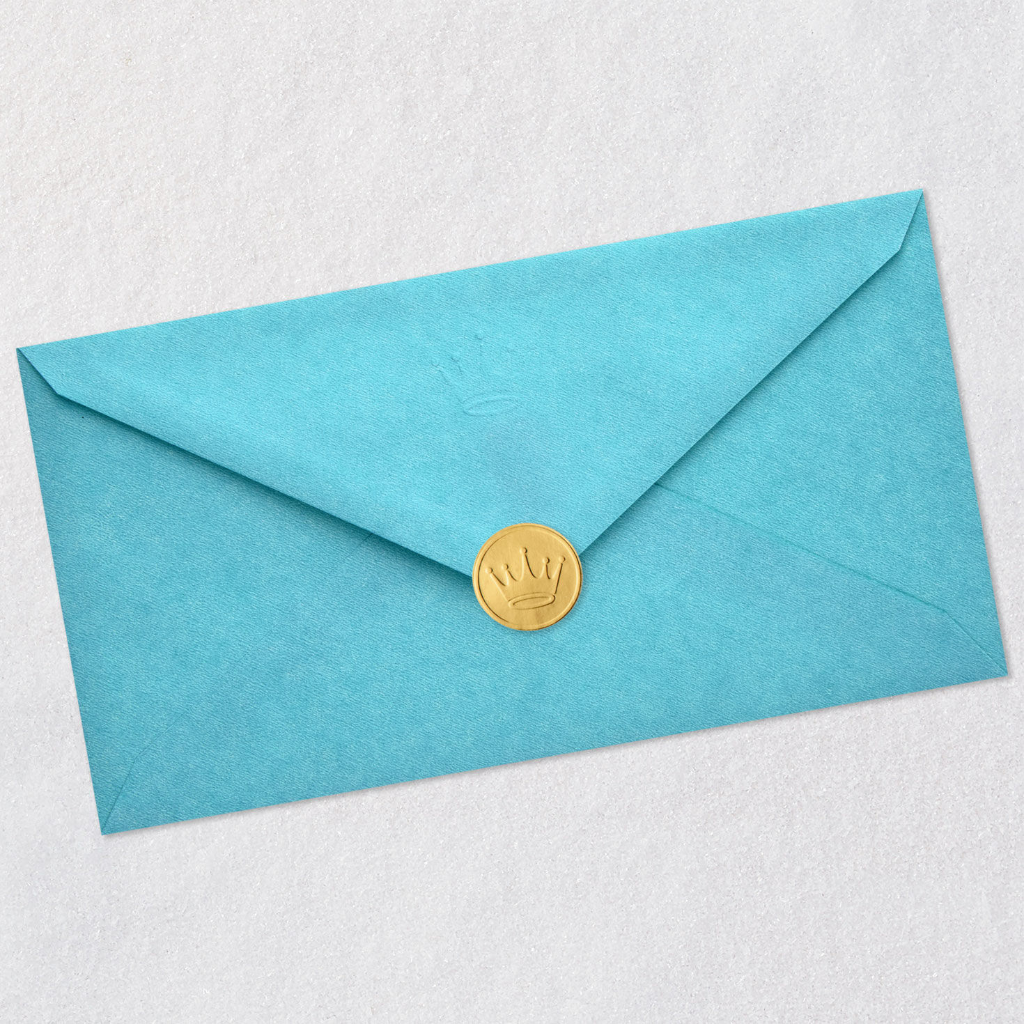 Pink Roses on Lace Anniversary Card in Spanish Envelope Back with Seal image number 9