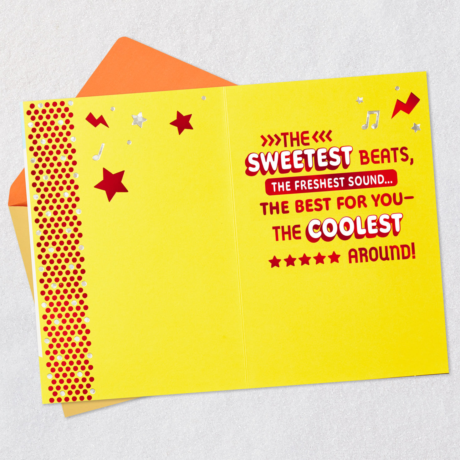 Sweet Beats for a Cool Cat 6th Birthday Card for only USD 4.99 | Hallmark